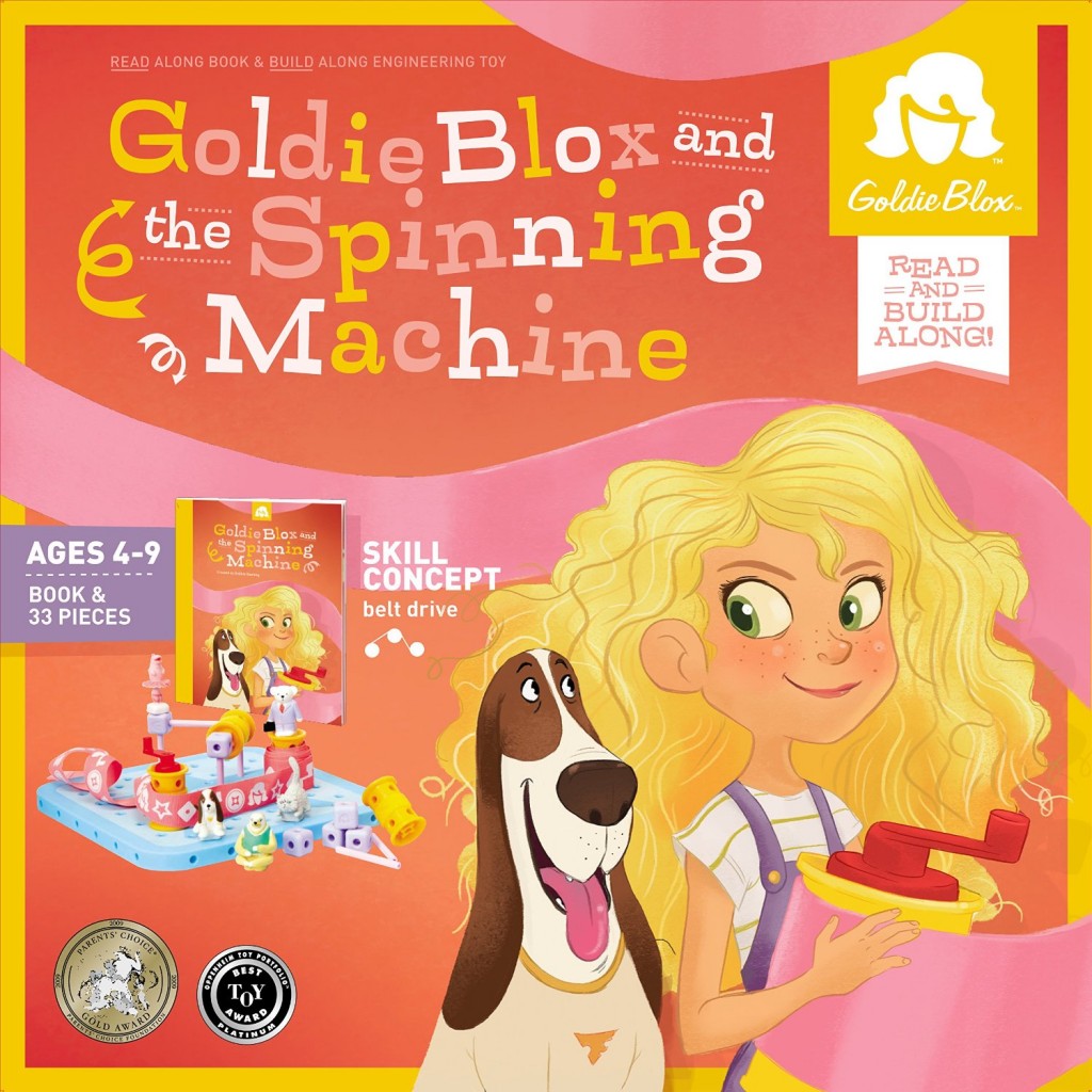 Goldieblox And The Spinning Machine Toys And Ts That Make Your Brain